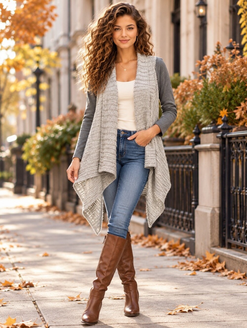 Anthropologie Saturday Sunday Waterfall Cardigan Small Mixed Media Draped Boho